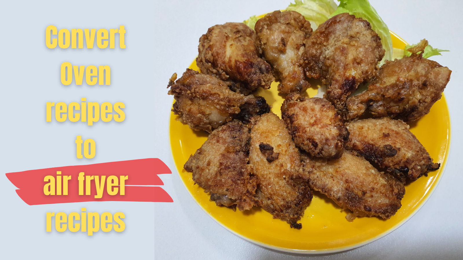Oven to Air Fryer Recipe Converter